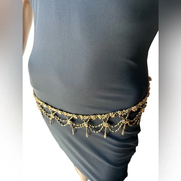 Vintage Michal Negrin Bronze Color Belt - Picture 1 of 8